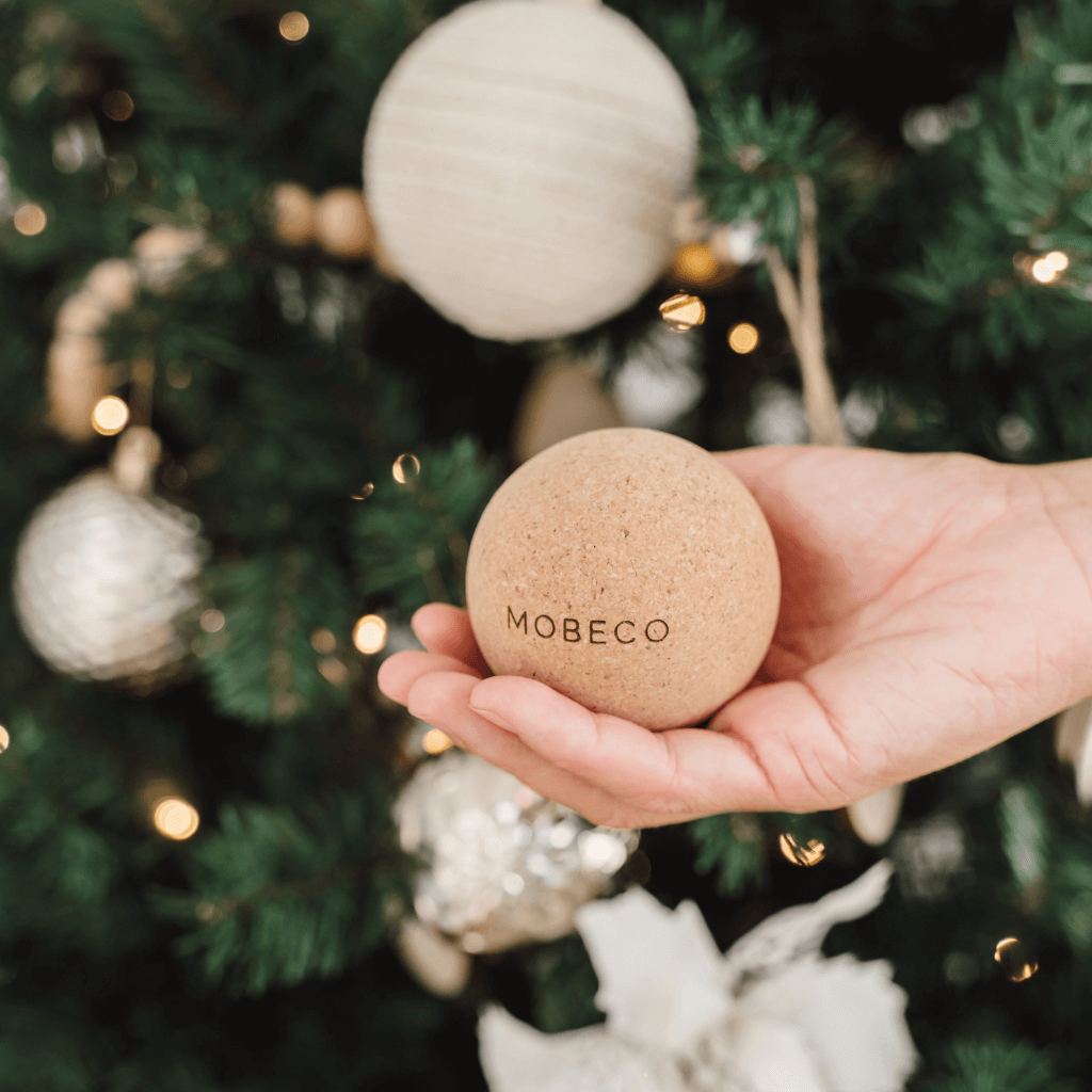 ecofriendly Christmas gifts cork massage ball