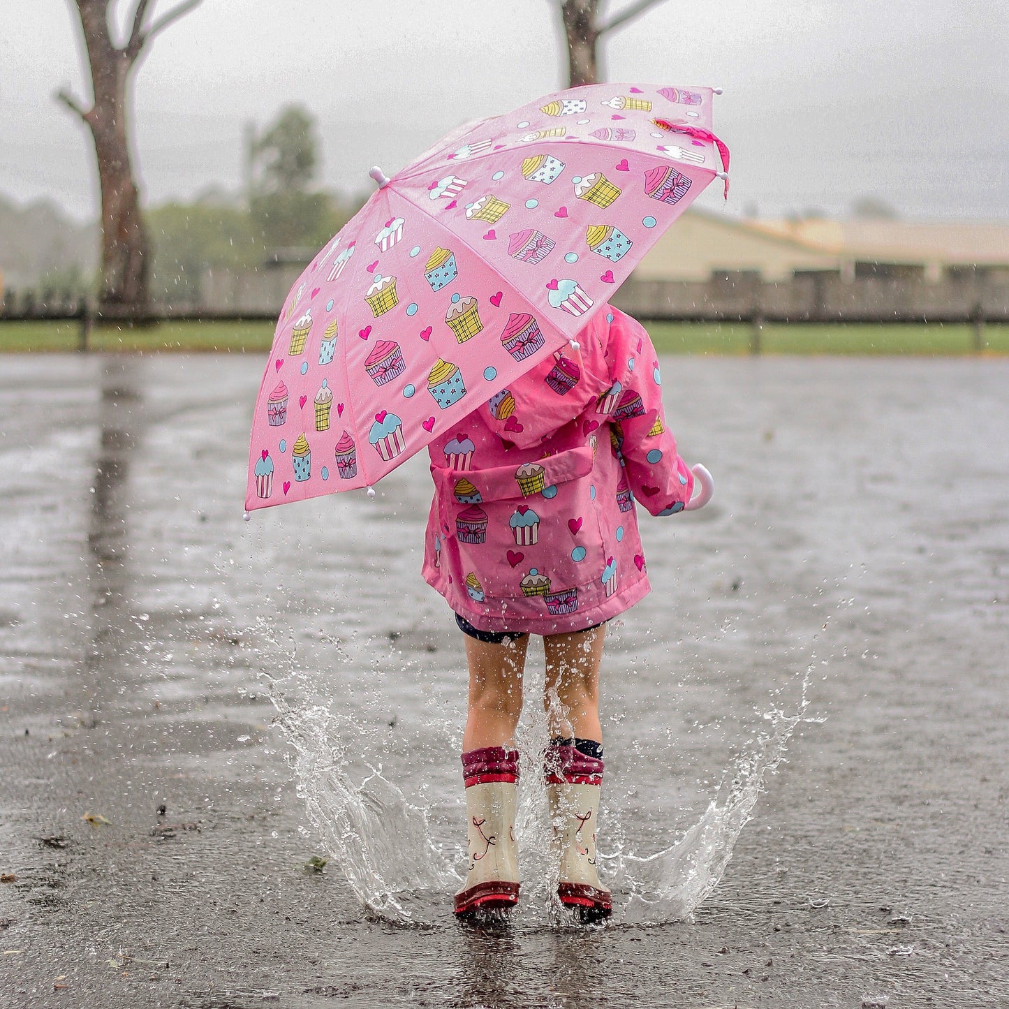 kids colour changing rainwear upper notch club