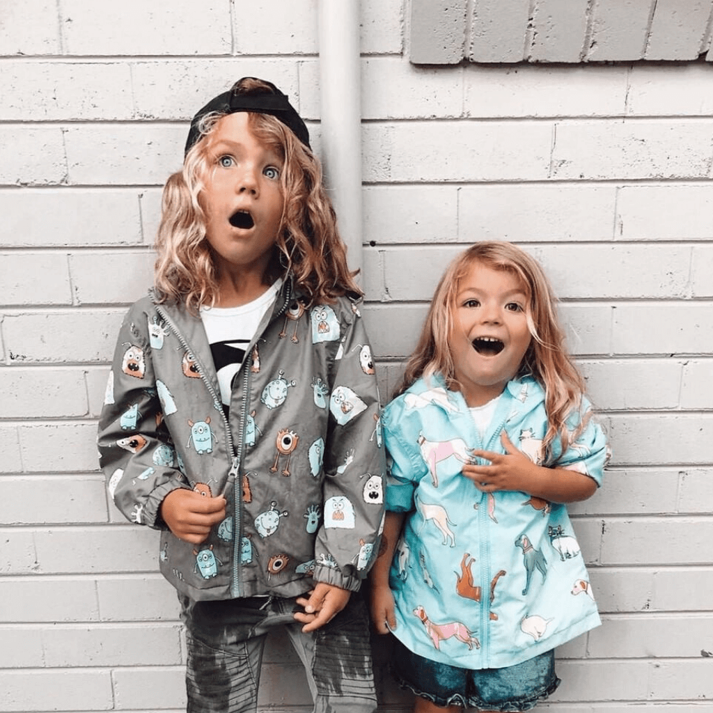 kids colour changing rainwear upper notch club