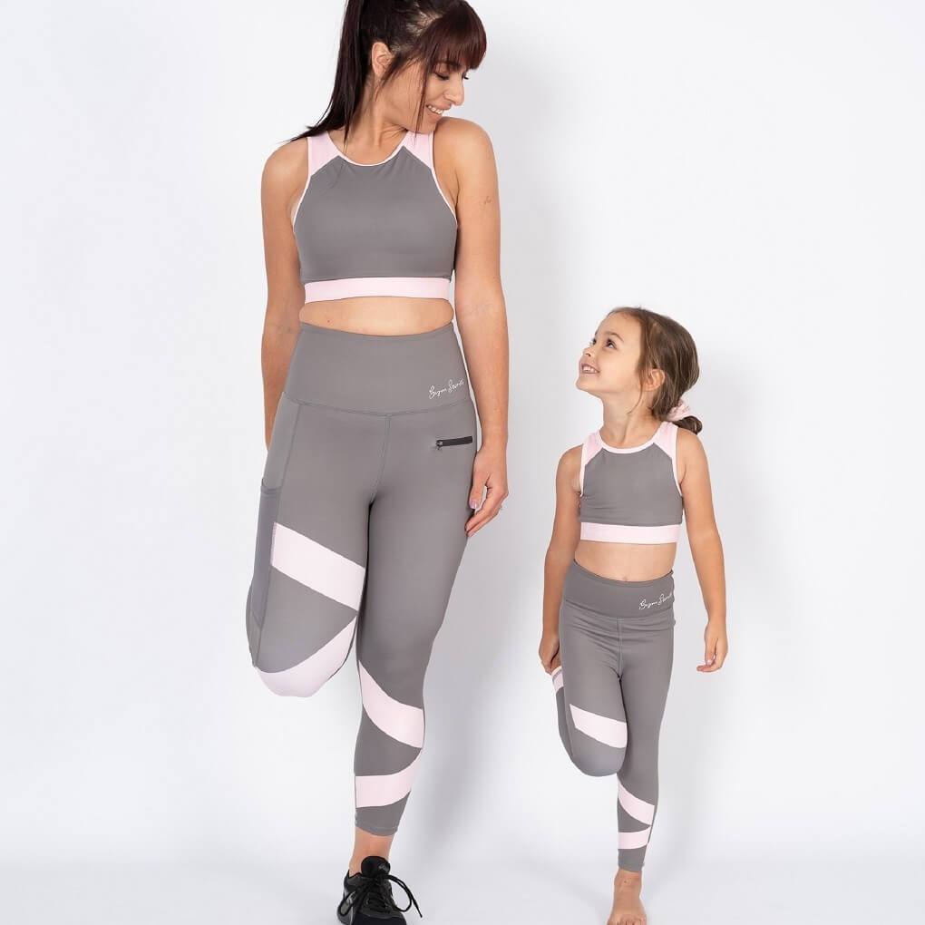 Shop Matching Workout Clothes For Mother and Daughters