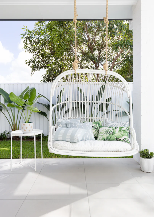 Shibori Belmont Blue Outdoor Cushion Set – Curated Collection, Great Outdoor Cushions