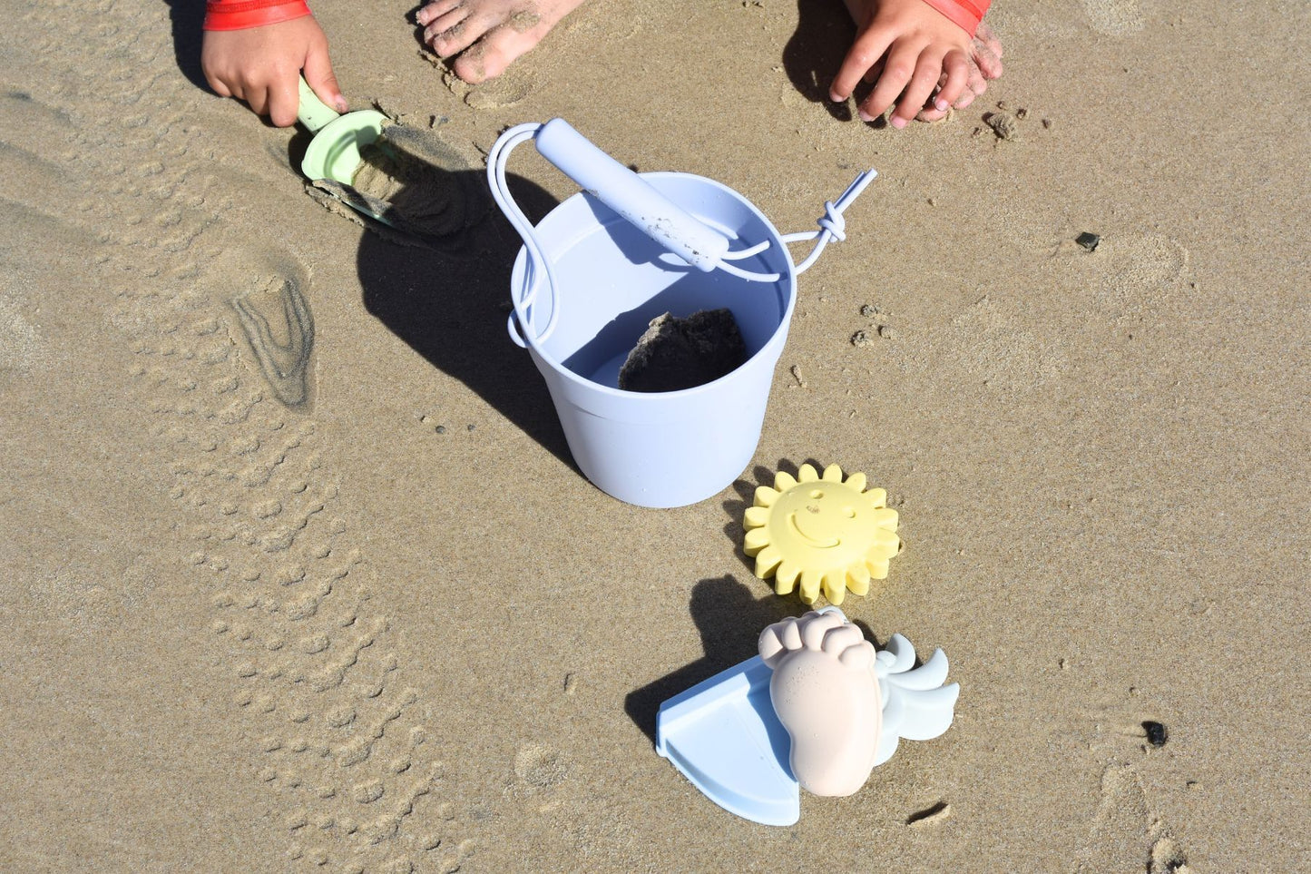 Koala Dream 6-Piece Silicone Beach Set – Pastel Gelato Colours for Endless Sand Play