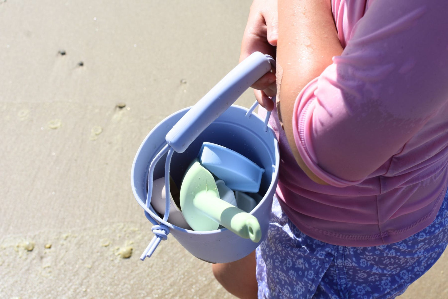 Koala Dream 6-Piece Silicone Beach Set – Pastel Gelato Colours for Endless Sand Play