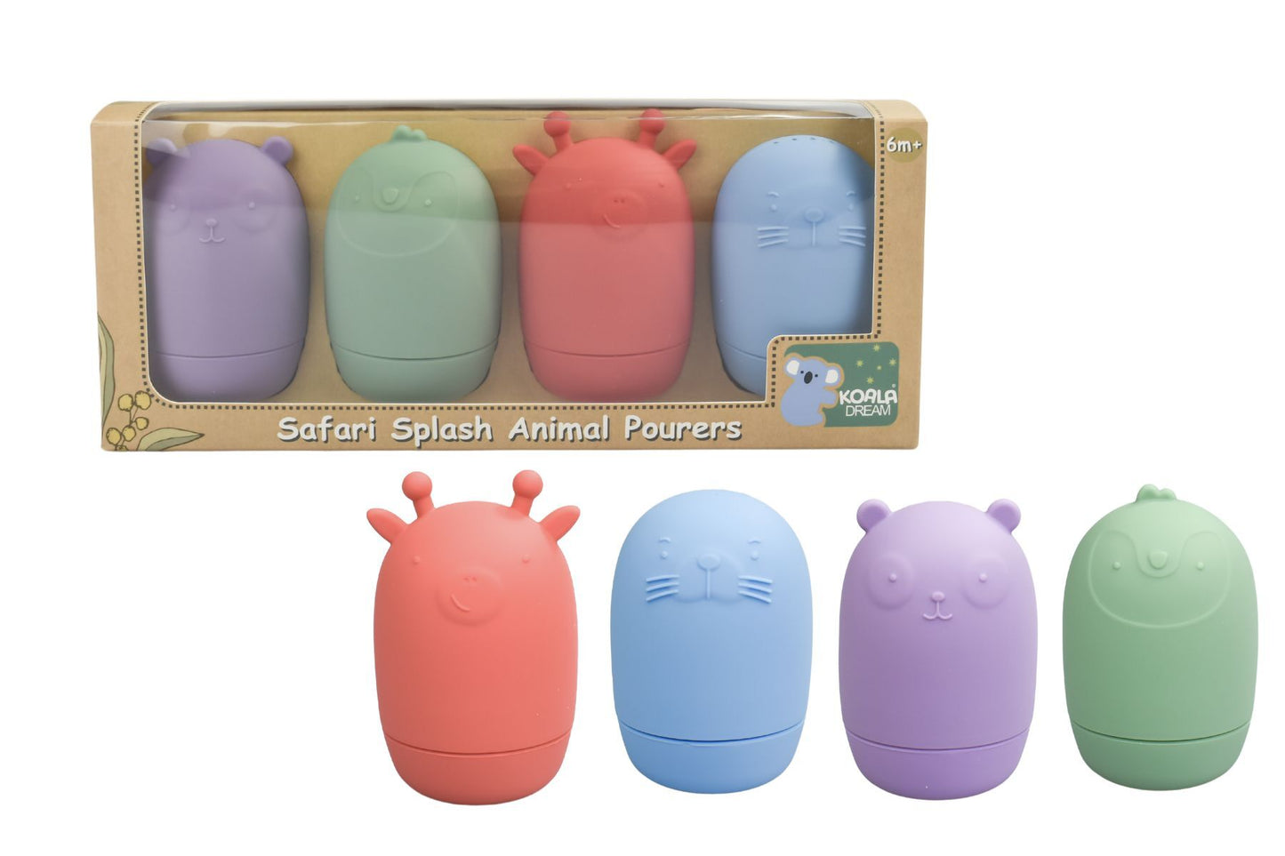 Safari Splash Water Pouring Toy Set