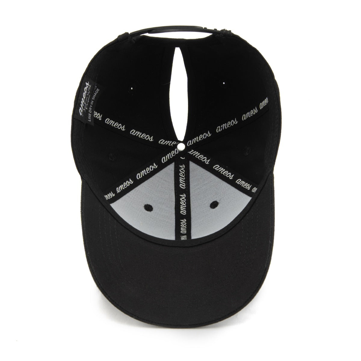 Kids Ponytail Hat - Black Original