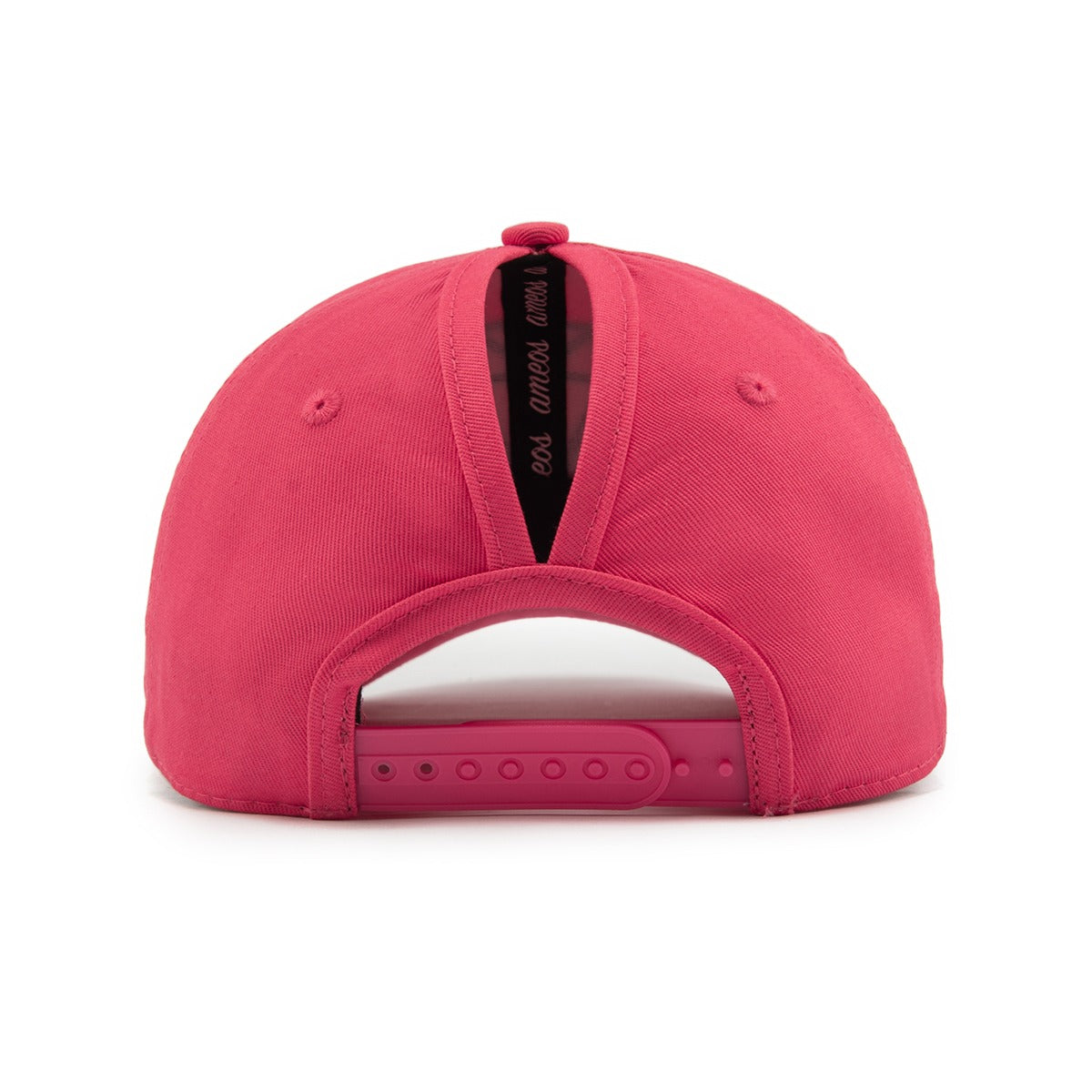 Adult Ponytail Hat - Strawberry 24K