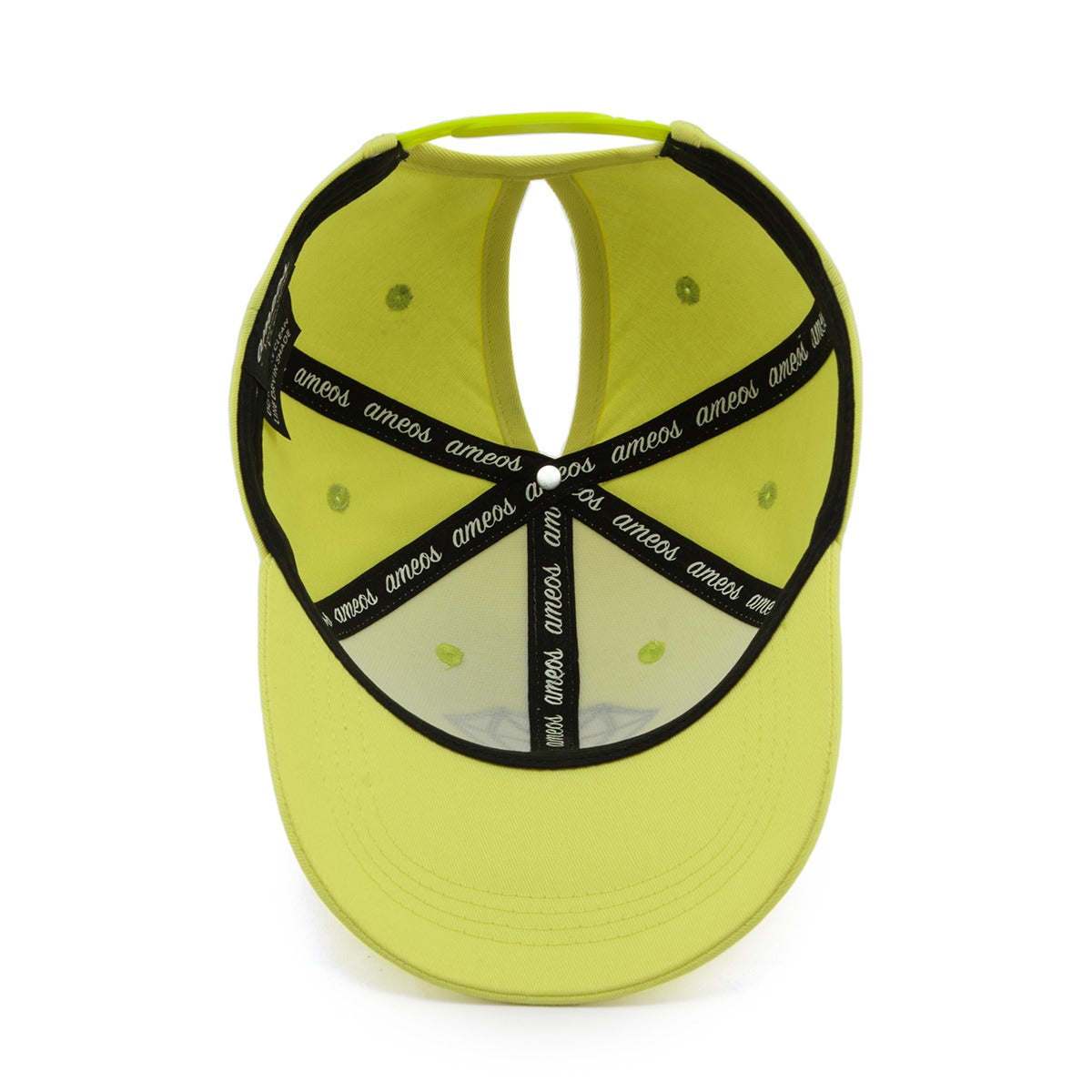 Kids Ponytail Hat - Lemon 24K