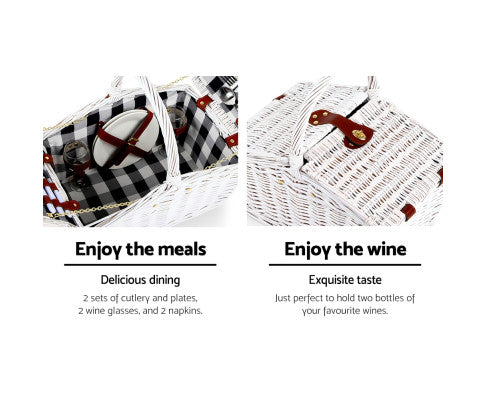 Alfresco Picnic Basket Set - Couple