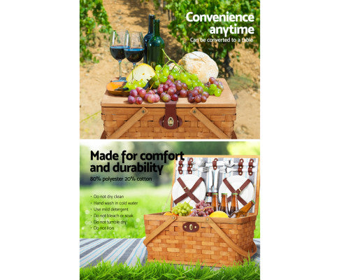 Alfresco Picnic Basket Set - Family