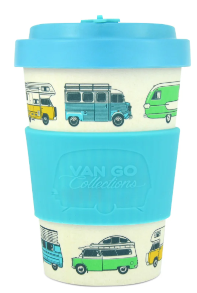Reuseable 400 ml Spill-Proof Travel Mug, Van Go Collections