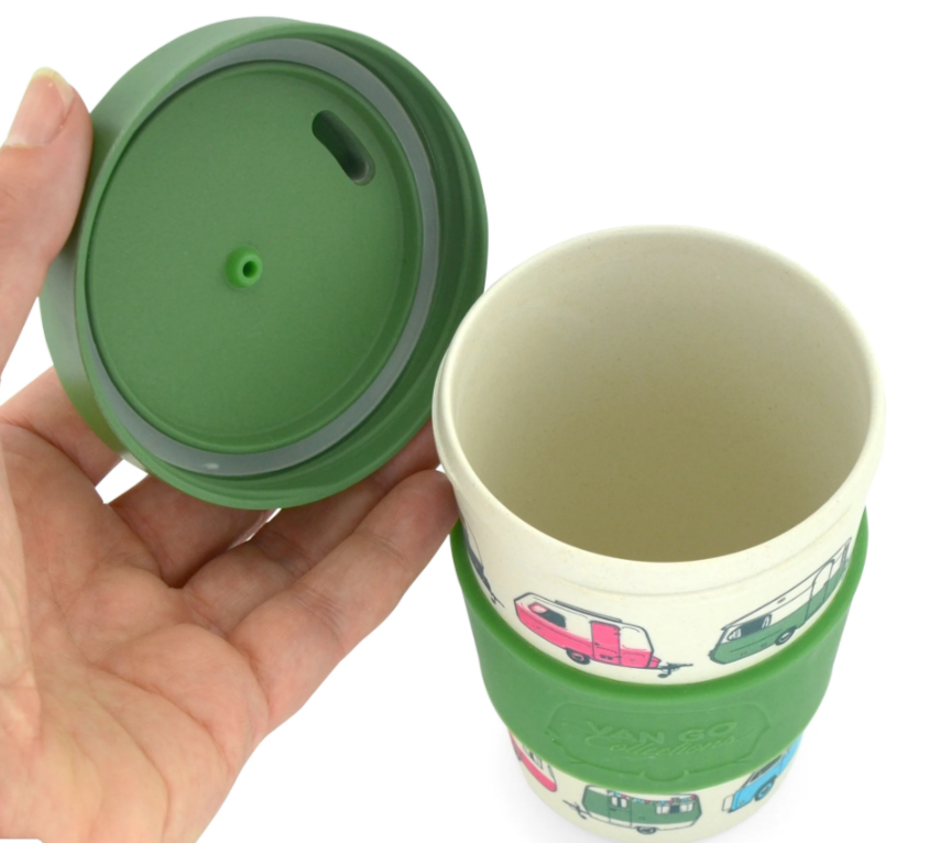 Reuseable 400 ml Spill-Proof Travel Mug, Van Go Collections