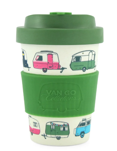 Reuseable 400 ml Spill-Proof Travel Mug, Van Go Collections