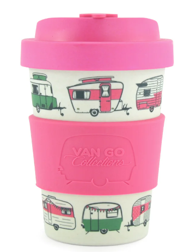 Reuseable 400 ml Spill-Proof Travel Mug, Van Go Collections