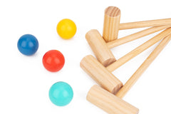 Wooden Croquet Game Set