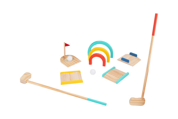 Wooden Golf Game Set