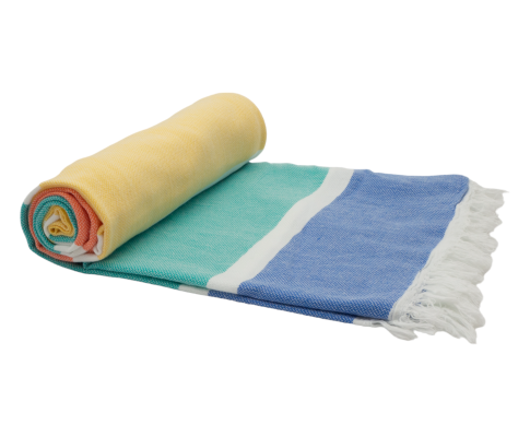 SORRENTO TURKISH COTTON TOWEL - TROPICAL