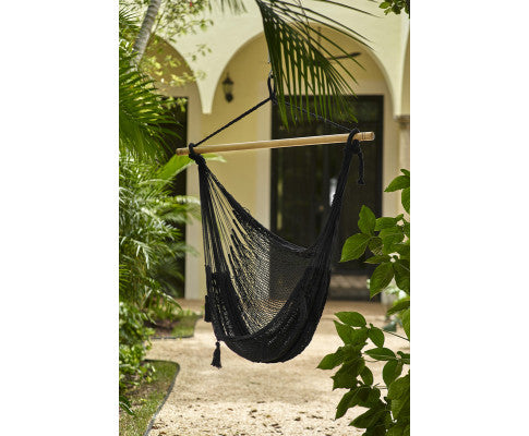 Mexican Hammock Chair - Black