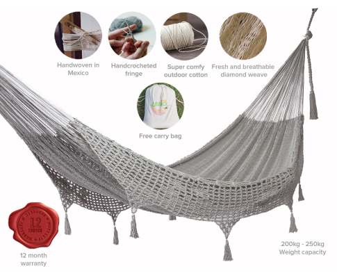 Mexican Hammock Chair - Sand