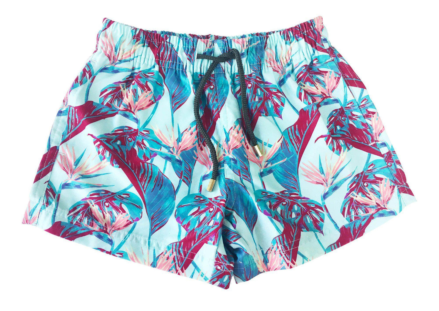 Matching Swimwear, Boys' Board Shorts, Birds of Paradise - Upper Notch Club