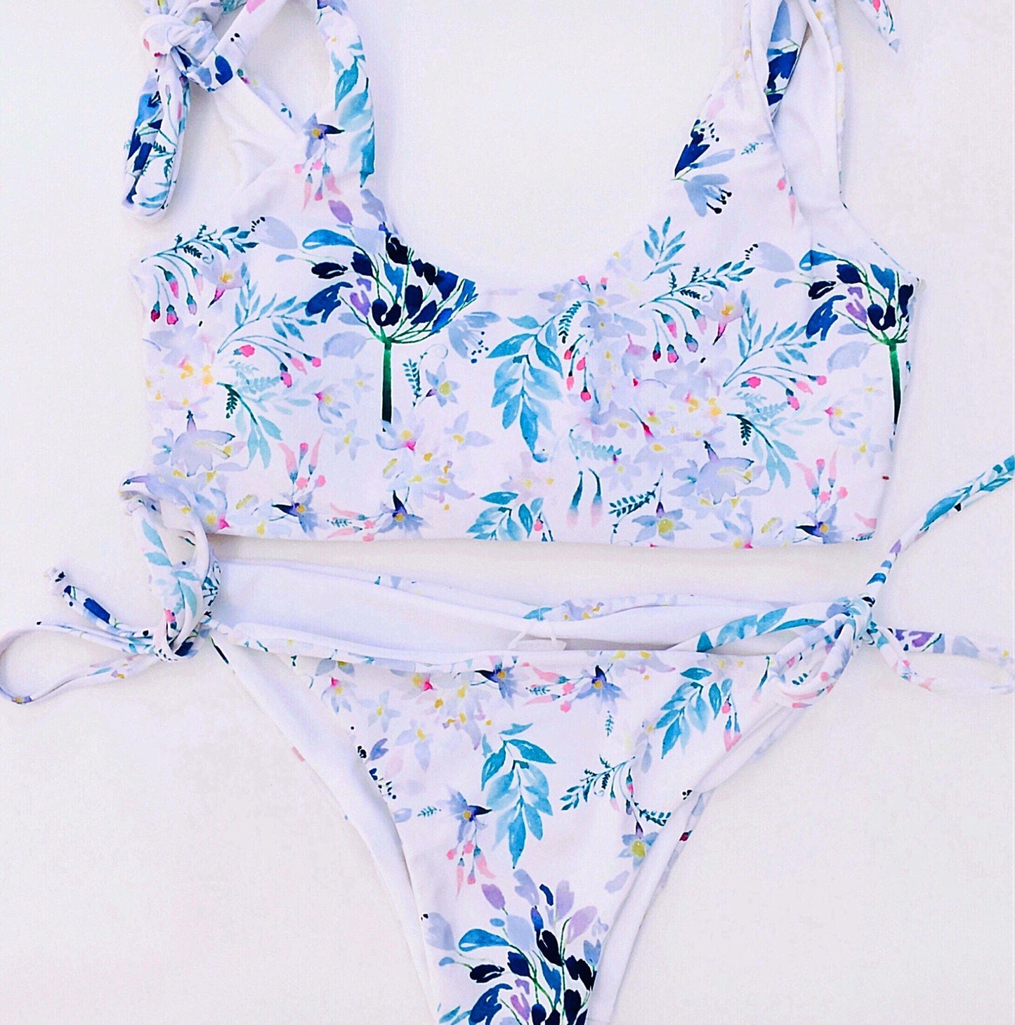 Matching Swimwear, Women's Bikini, Floral - Upper Notch Club