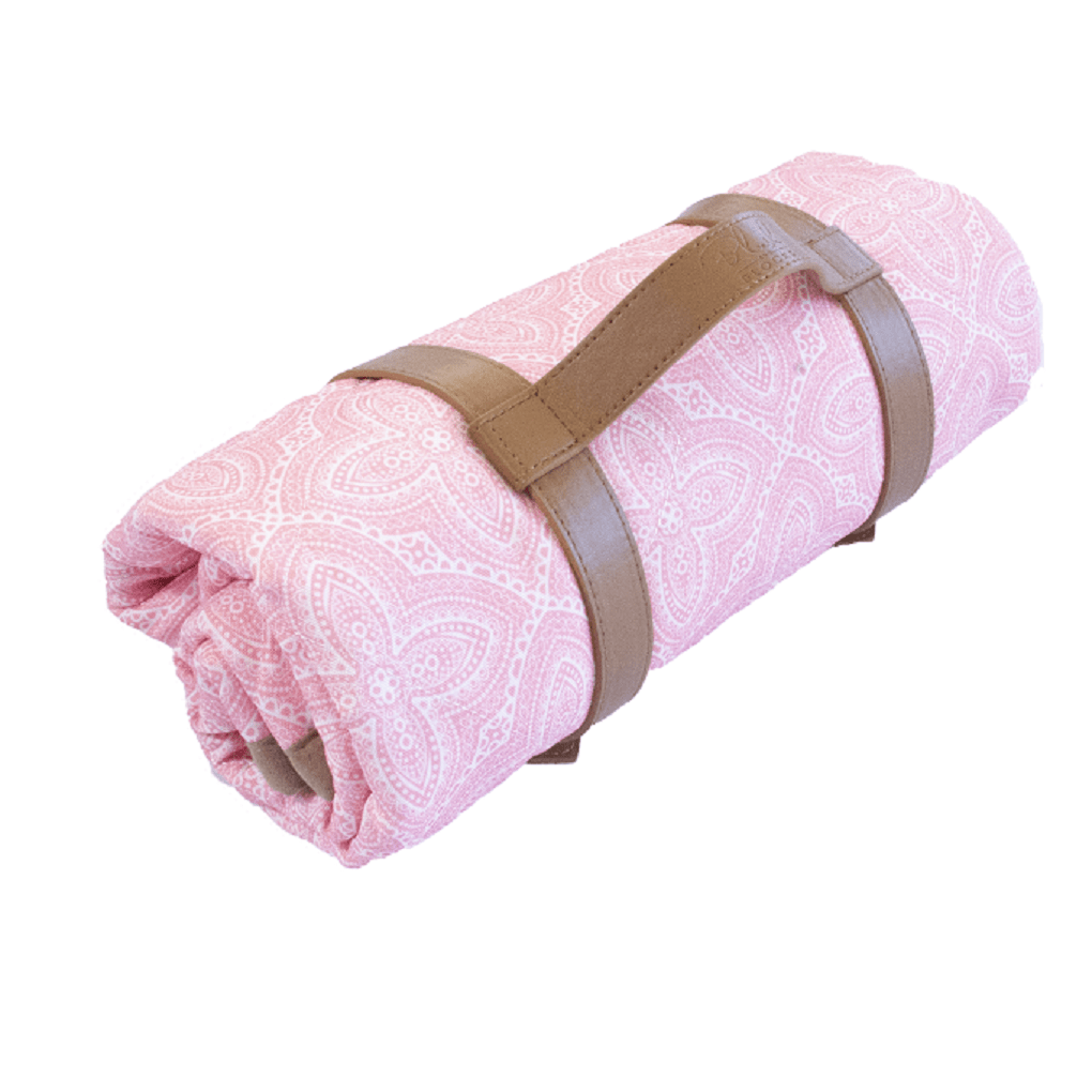 blush-and-blocks-picnic-mat-waterproof-play-mat-small pink folded