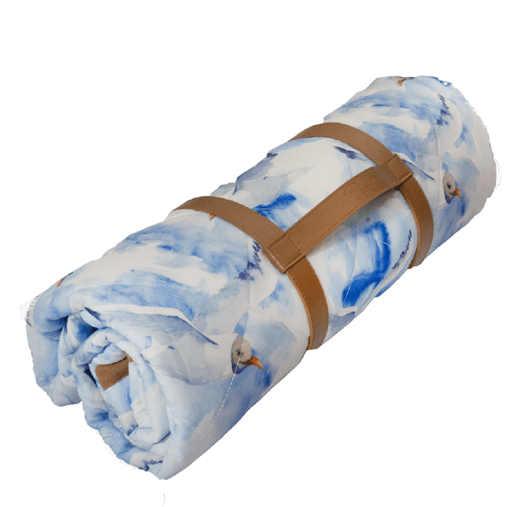 Waterproof Play Mat, Indoor Outdoor, Blush and Blocks, Hunter - Upper Notch Club