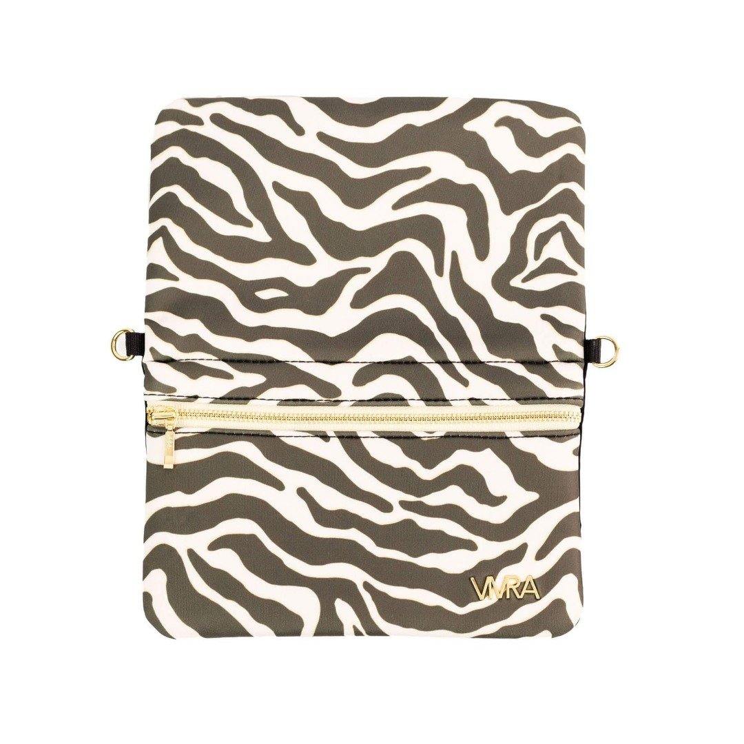 hip pouch zebra print