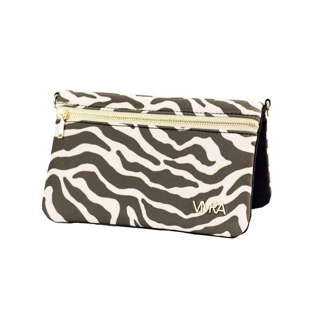 magnetic running bag zebra
