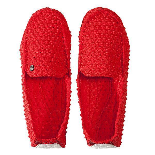 Adult Beach Shoes, Le DD Planet Loafers, Red