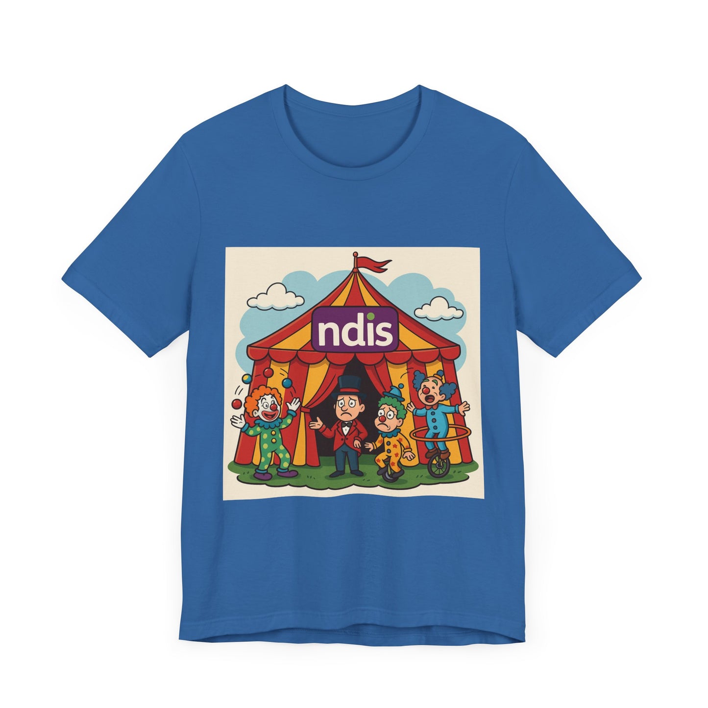 Unisex Clown Tent Tee — Because Sometimes Life’s a Circus!