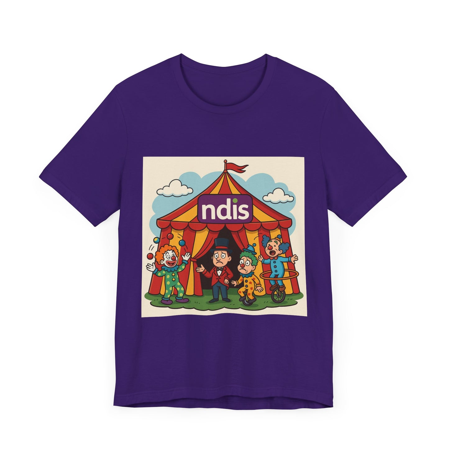 Unisex Clown Tent Tee — Because Sometimes Life’s a Circus!