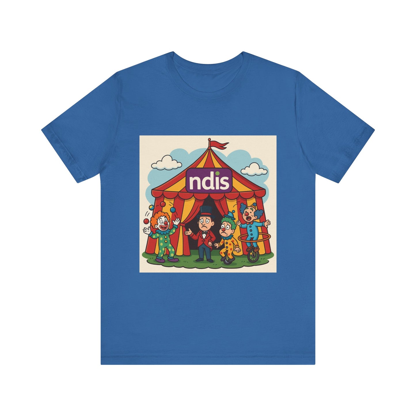 Unisex Clown Tent Tee — Because Sometimes Life’s a Circus!