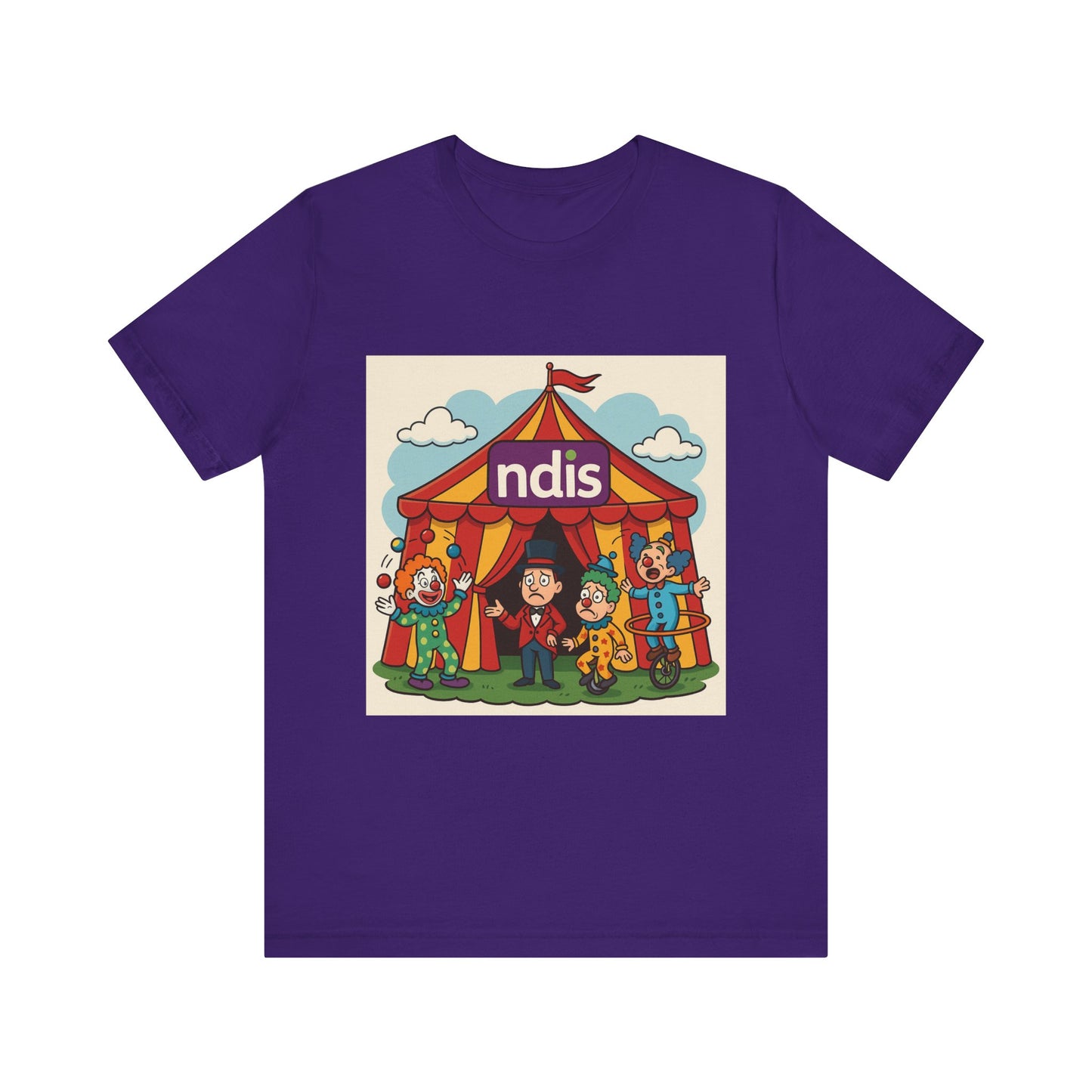 Unisex Clown Tent Tee — Because Sometimes Life’s a Circus!
