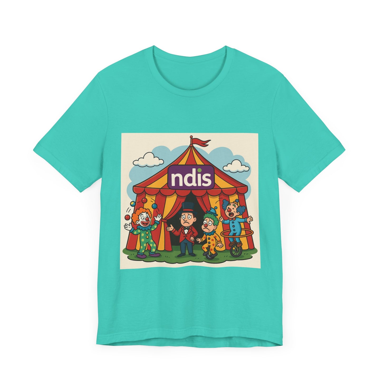 Unisex Clown Tent Tee — Because Sometimes Life’s a Circus!