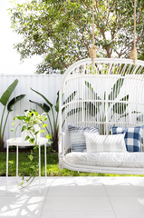 Tranquil Gingham Outdoor Cushion Set