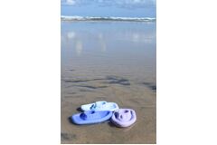 BATH BOATS 3PC SILICONE SET-BLUE/PURPLE