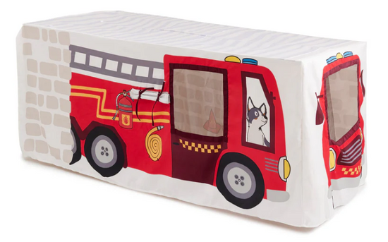 Tablecloth Playhouse, Fire Truck, Petite Maison
