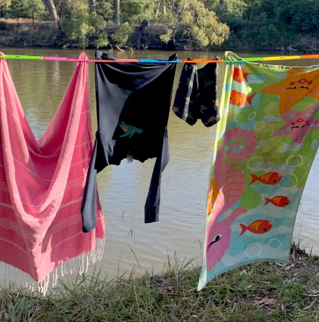 Slide n' Dry Pegless Clothesline, Van Go Collections