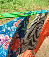 Slide n' Dry Pegless Clothesline, Van Go Collections