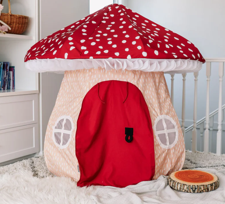 Freestanding Kids Mushroom Tent – A Magical Cubby for Pure Play, Petit – Upper Notch Club