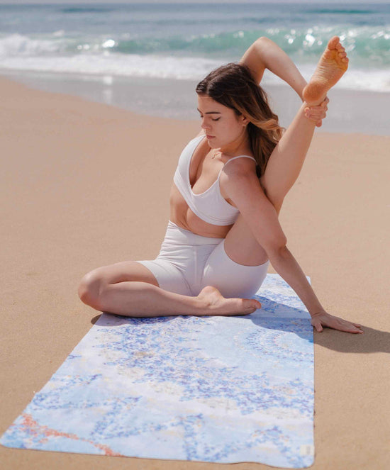 Travel Yoga Mat, Ecofriendly Nonslip, Finding Nirvana