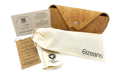 Premium Handmade Sunglasses Case, DELUXE, Ozeano