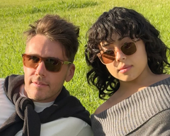 Unisex Polarised Sunglasses, JONES, Ozeano