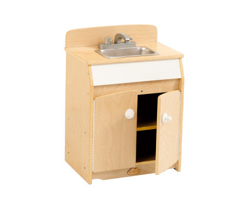 Jooyes Kids Wooden Play Kitchen Sink - H65cm