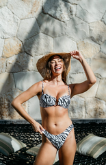 Zebra Bikini – Comfortable, Supportive & Stylish Two-Piece by Seaheaven Swimwear