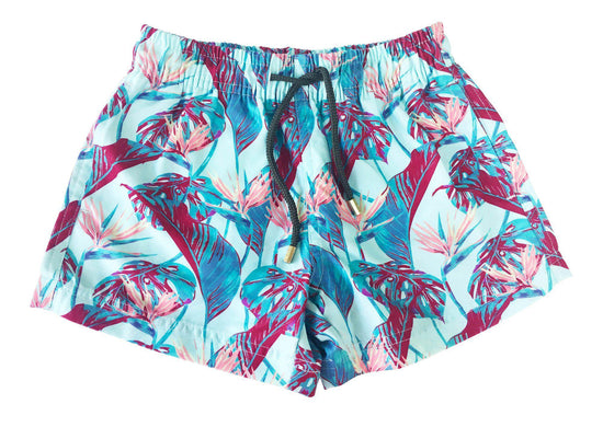Matching Swimwear, Men's Board Shorts, Birds of Paradise - Upper Notch Club