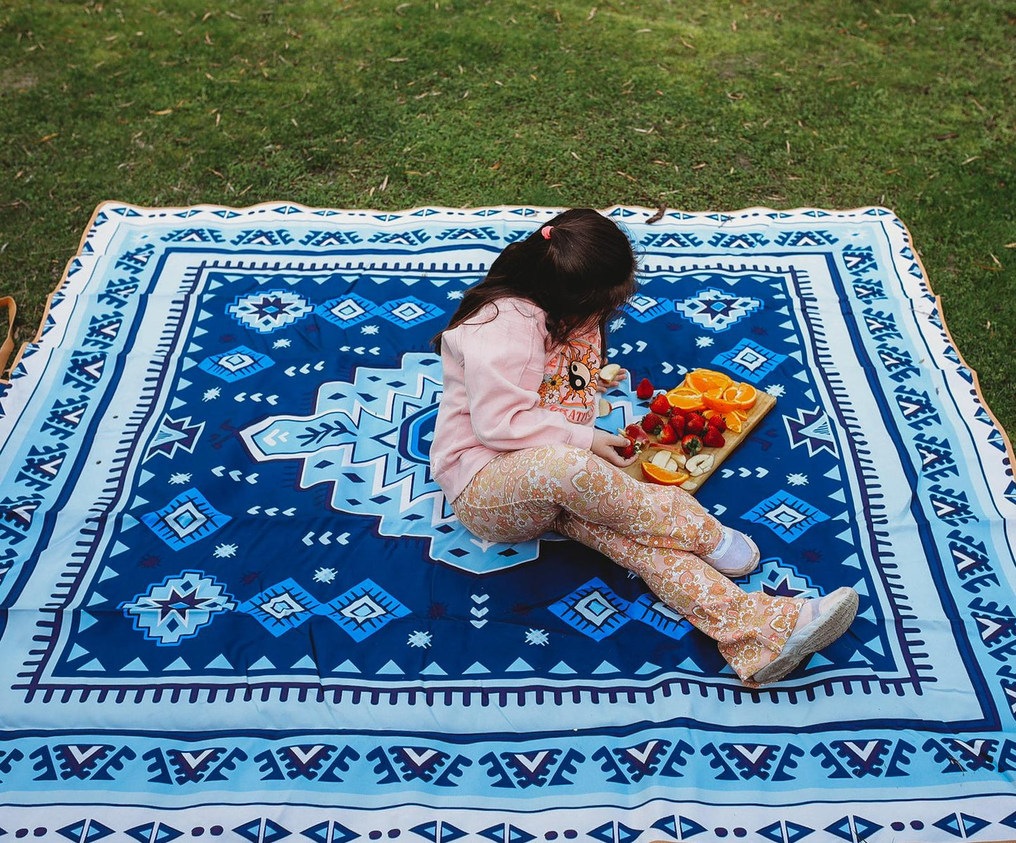Extra Large Picnic Rug, Waterproof and Double Sided, Bohdi