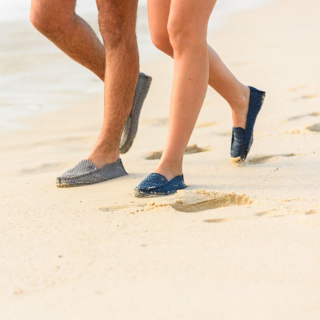 Navy Beach Shoes for Adults | Lightweight Breathable Made in Italy Upper Notch Club Navy Beach Shoes for Adults | Lightweight Breathable Made in Italy Upper Notch Club