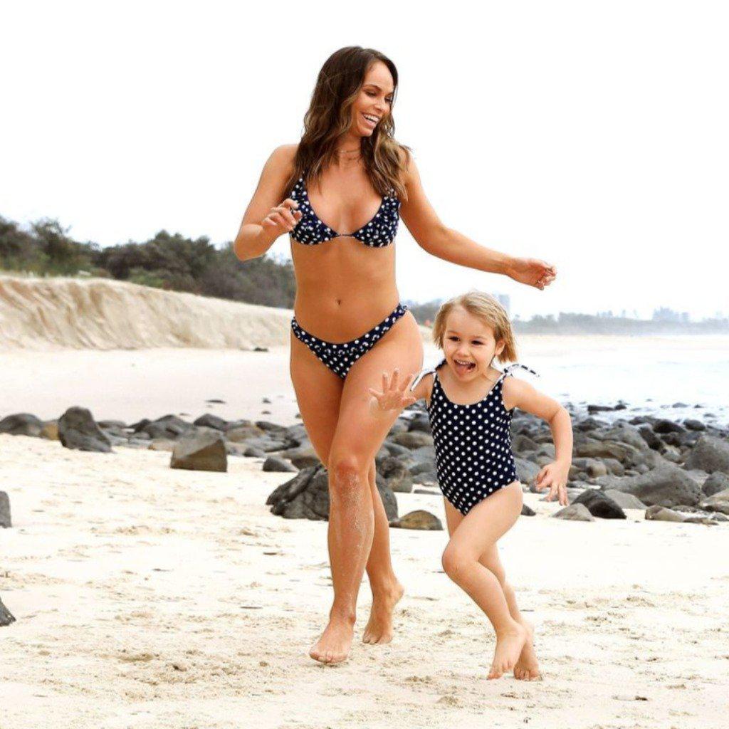 Family Matching Swimsuits, Mother Son Matching Swimwear, Family