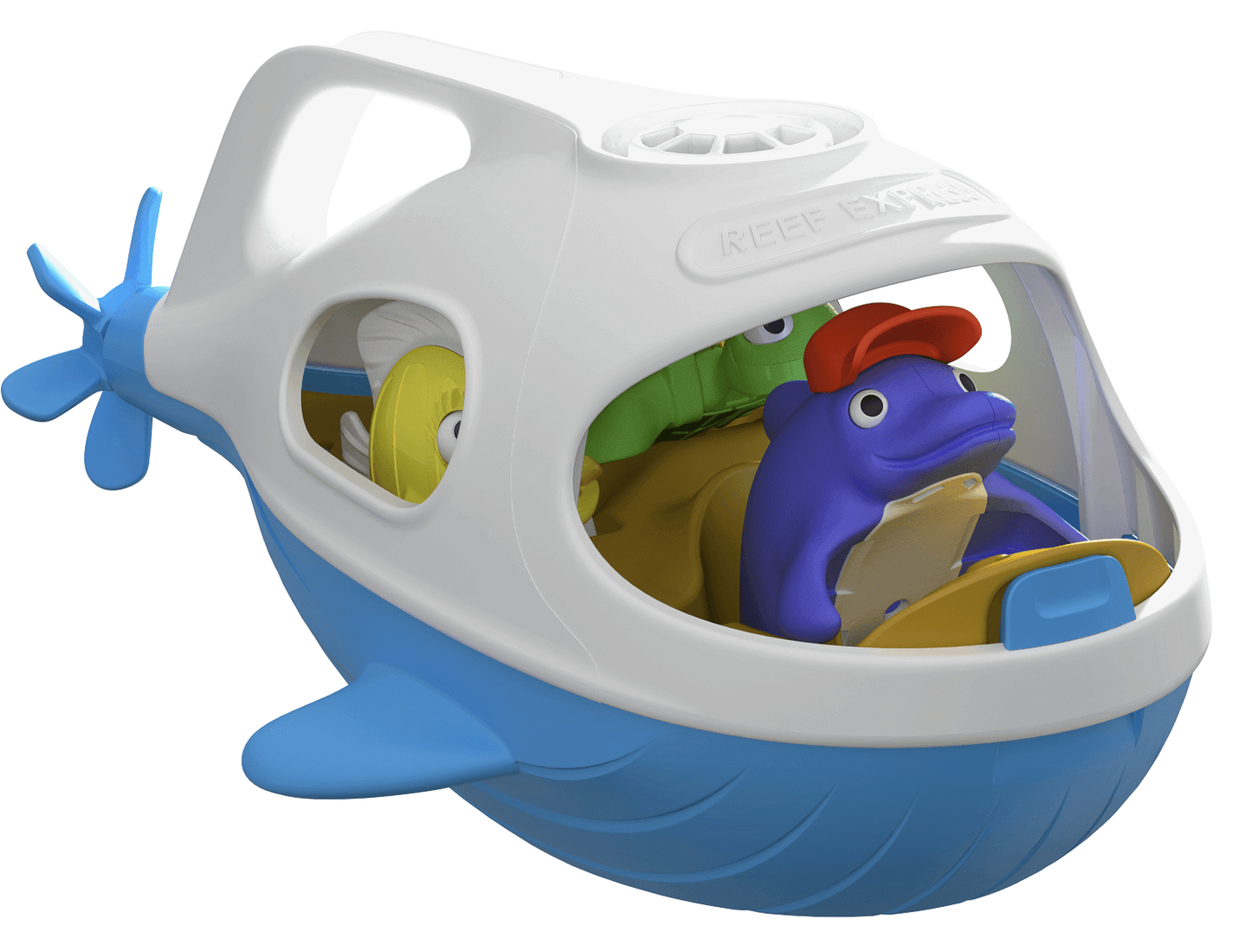 Load image into Gallery viewer, Bath Toys Set, Reef Express, Happy Planet Toys - Upper Notch Club
